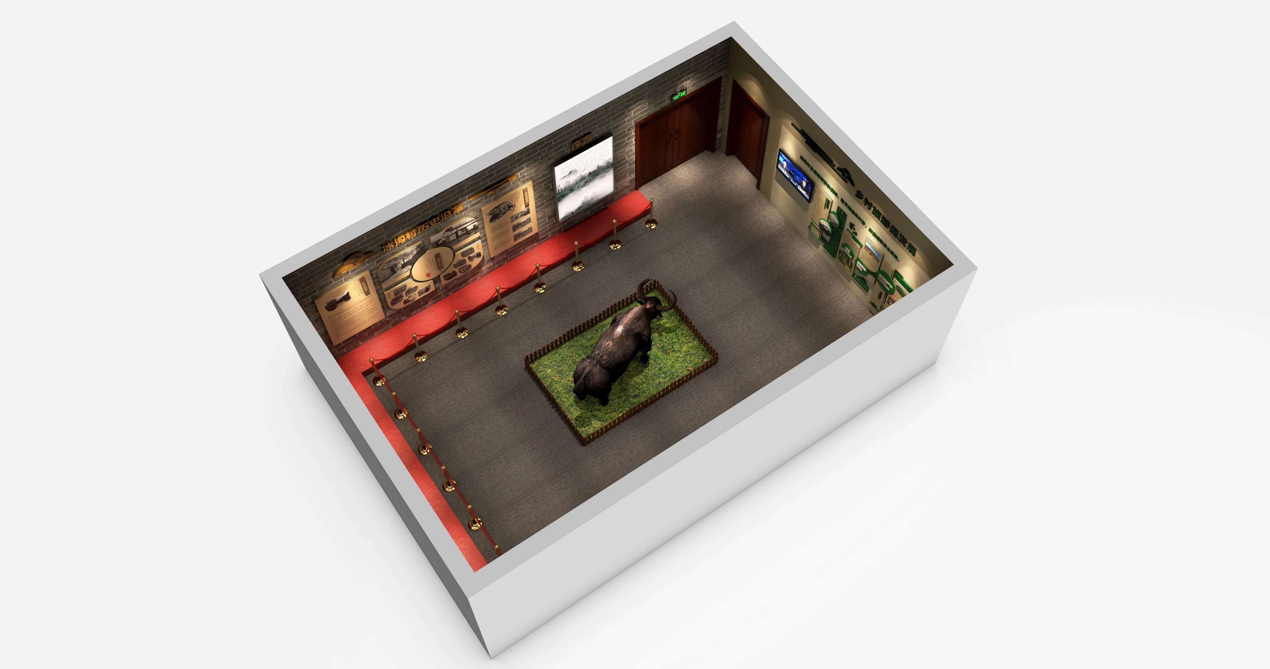 廣東省青海村史館設計、廣東鄉村文化展館、鄉村記憶展館、廣東鄉村展覽館設計策劃（二 ）